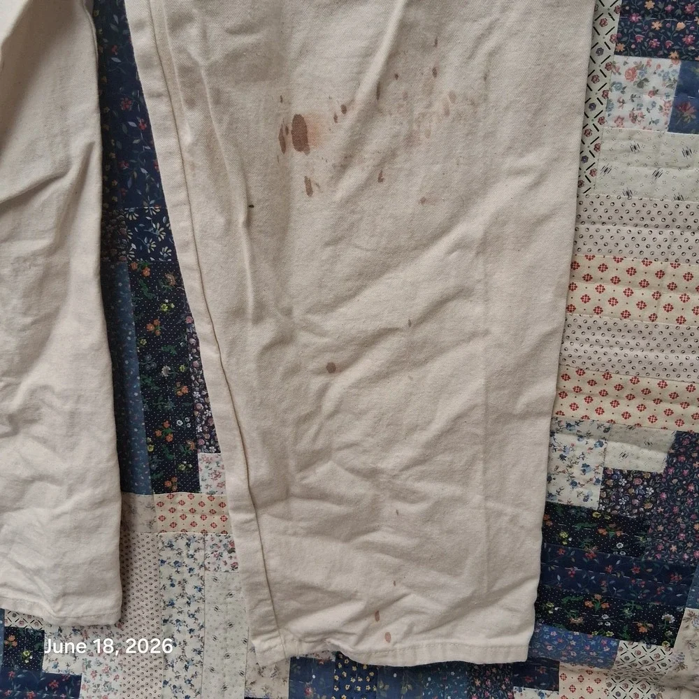 Vintage Dickies Carpenter Painter Pants Size 36x30 Canvsa Workwear